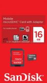 CARTÃO MEMORIA 16GB SANDISK SDSDQM-016G-B35A (SD CARD - MICR